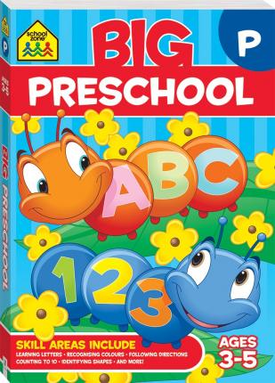 SCHOOL ZONE BIG PRESCHOOL WORKBOOK Online Hot Sale