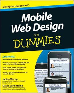 Mobile Web Design For Dummies Online Sale