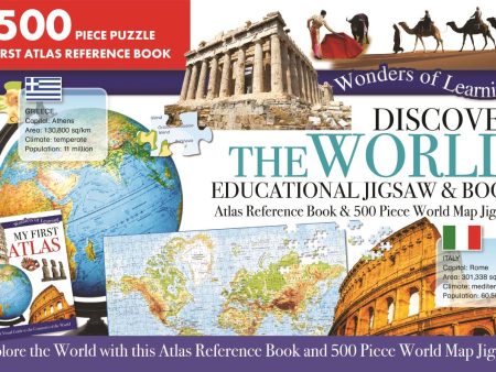 Discover The World ( Educational Jigsaw & Book ) Discount