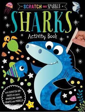 Scratch and Sparkle Sharks Activity Book Sale