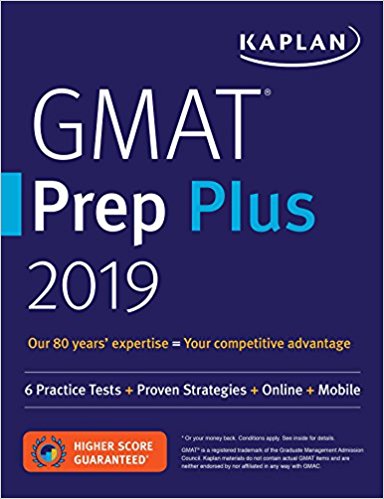 Kaplan Gmat Prep Plus 2019 Fashion