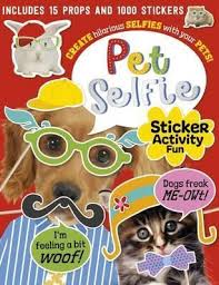 Pet Selfie Sticker Activity Fun Discount