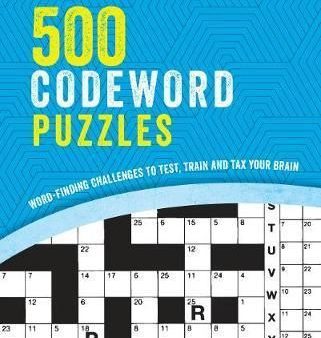 500 Codeword Puzzles For Discount