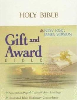 Holy Bible: New King James Version, White Leather Flex Fashion