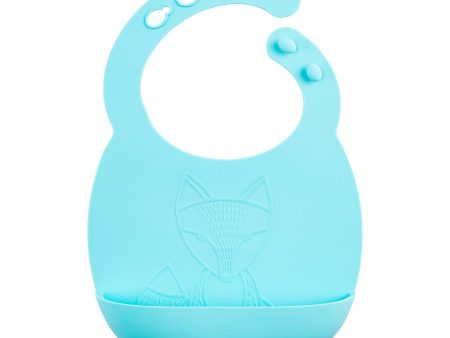 Dr. Brown’s Silicone Baby Bib - Turquoise Sale