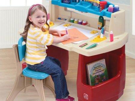 Step2 Deluxe Art Master Desk Hot on Sale