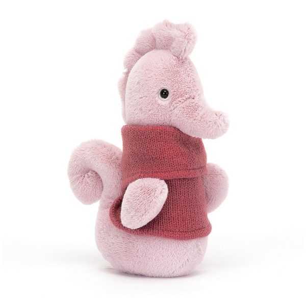 Jellycat Cozy Crew Seahorse - H17cm For Discount