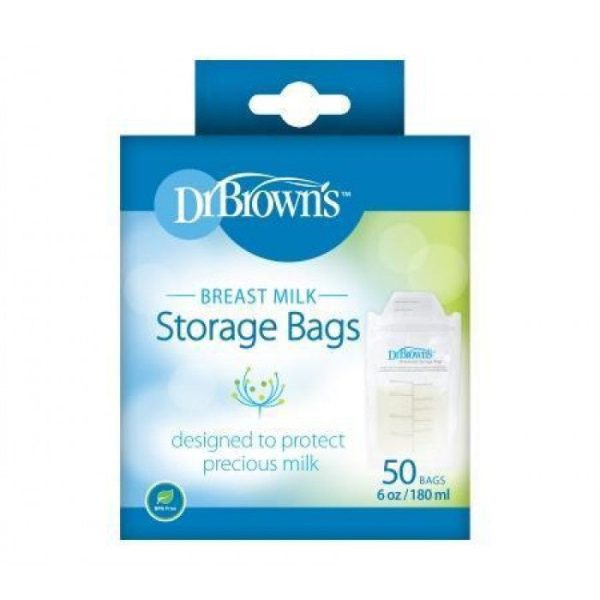 Dr. Brown’s Breastmilk Storage Bag 180ml (50pcs) For Discount