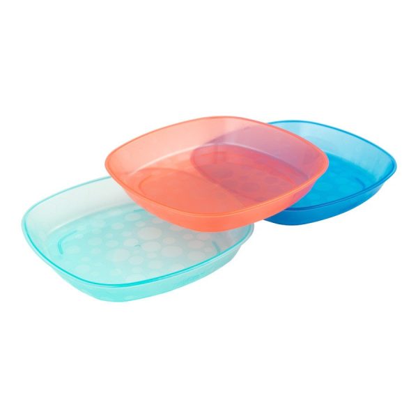 Dr. Brown’s Designed to Nourish Toddler Plate 3pcs Supply