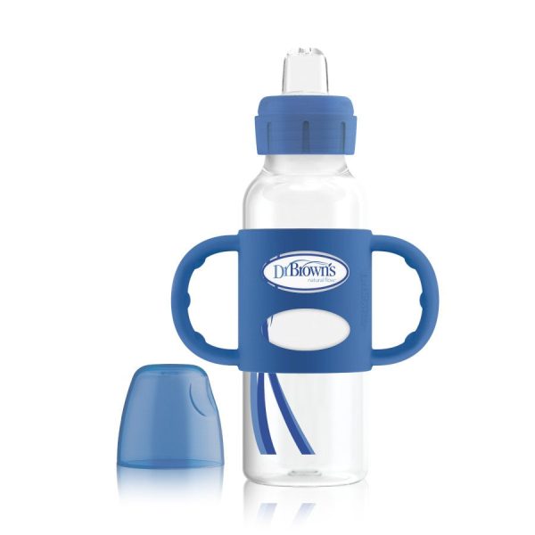 Dr. Brown’s® Milestones™ Narrow Sippy Bottle w Handles (Assorted Designs) Supply