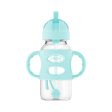 Dr. Brown’s 270ml Wide-Neck Sippy Straw Bottle w Silicone Handle (Assorted Designs) Supply