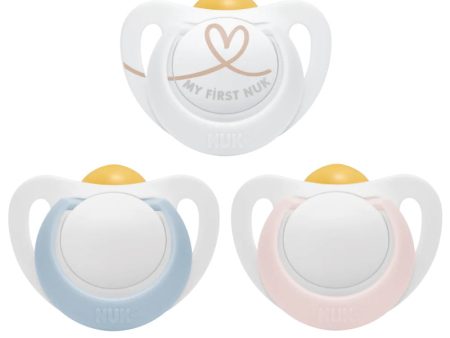 NUK Star Day Latex Soother Twin Pack (Assorted Designs) Supply