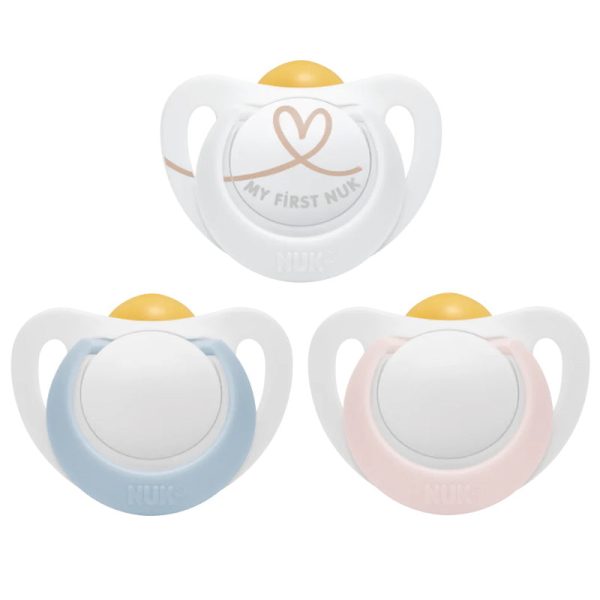 NUK Star Day Latex Soother Twin Pack (Assorted Designs) Supply