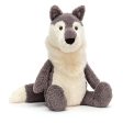 Jellycat Woodruff Wolf - H27cm Hot on Sale