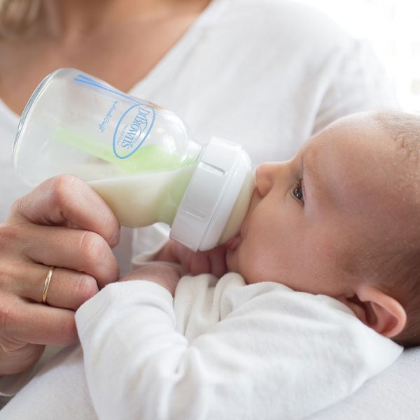 Dr. Brown’s Natural Flow® Anti-Colic Options+™ Wide-Neck Glass Baby Bottle on Sale