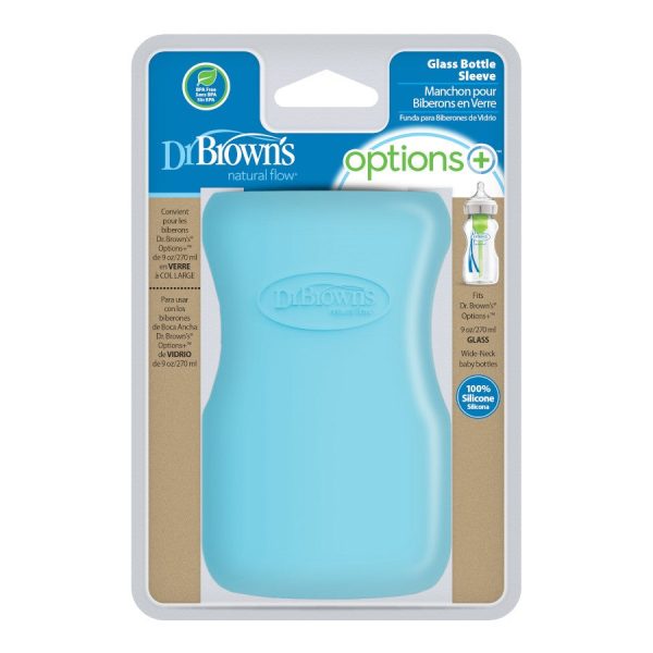 Dr. Brown’s Natural Flow Options+ Glass Baby Bottle Sleeve (Wide-Neck) Online Hot Sale