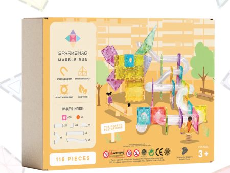 SparksMag Marble Run 118 Pcs Online now