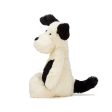 Jellycat Bashful Black & Cream Puppy- Medium H31cm Online Hot Sale